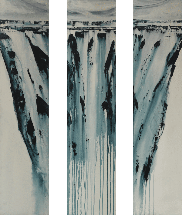 Contemporary Landscape Waterfall by Ron Hall