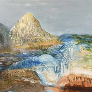 Contemporary landscape - Overcoming Mt Difficulty by Sarah Guppy